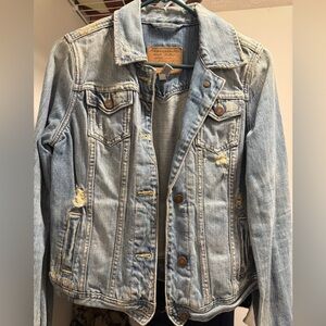 Abercrombie & Fitch Classic Blue Denim Jacket